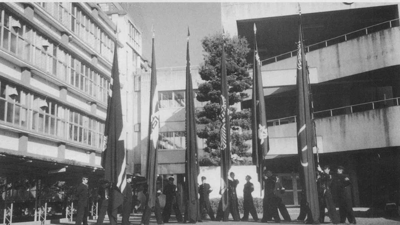 平成12年六校応援団連盟会合時写真