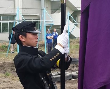 第６８代　旗手長　岡部　顕斗